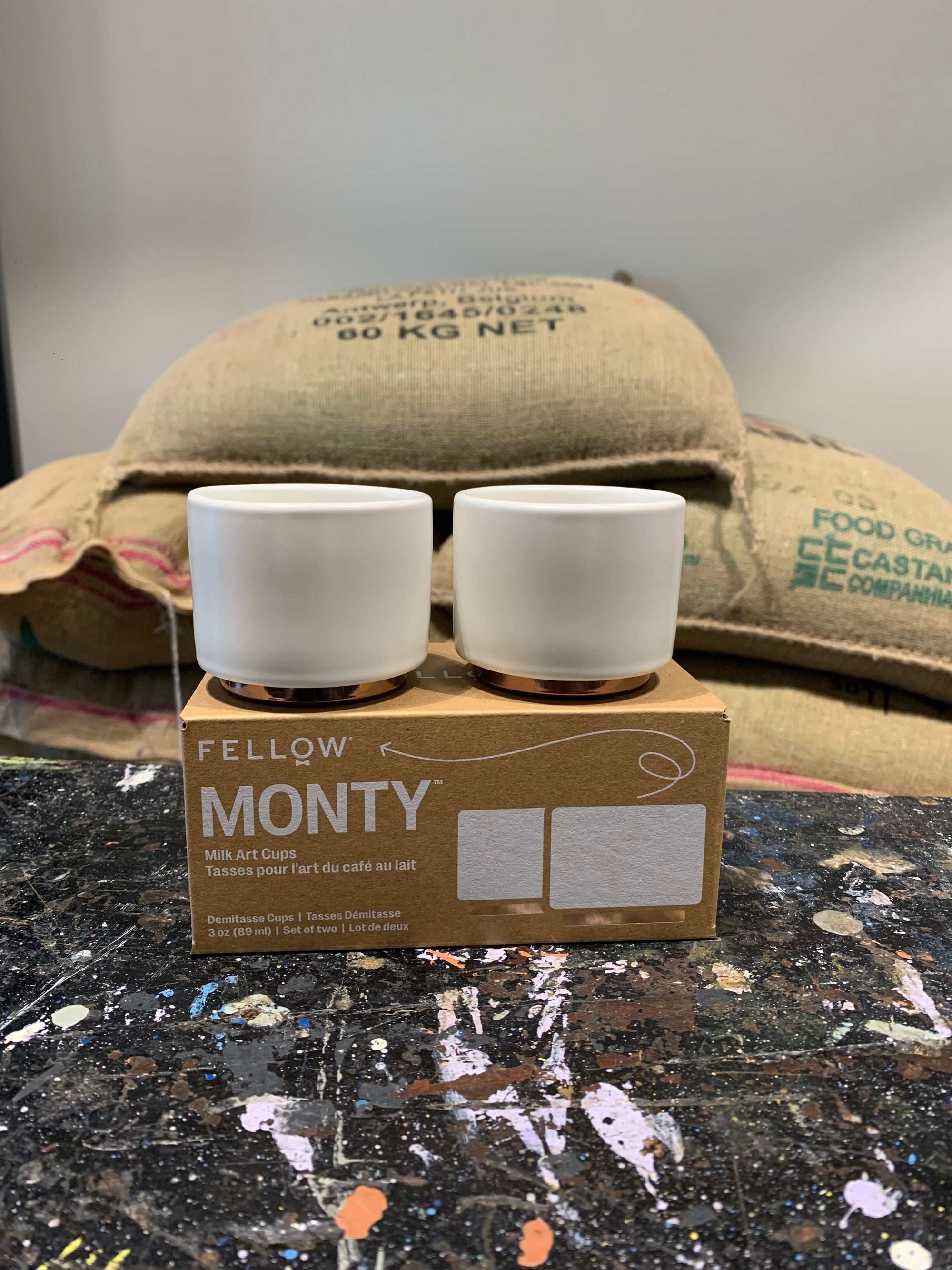 Fellow Monty Milk Set 2 Espresso Cups 90ml