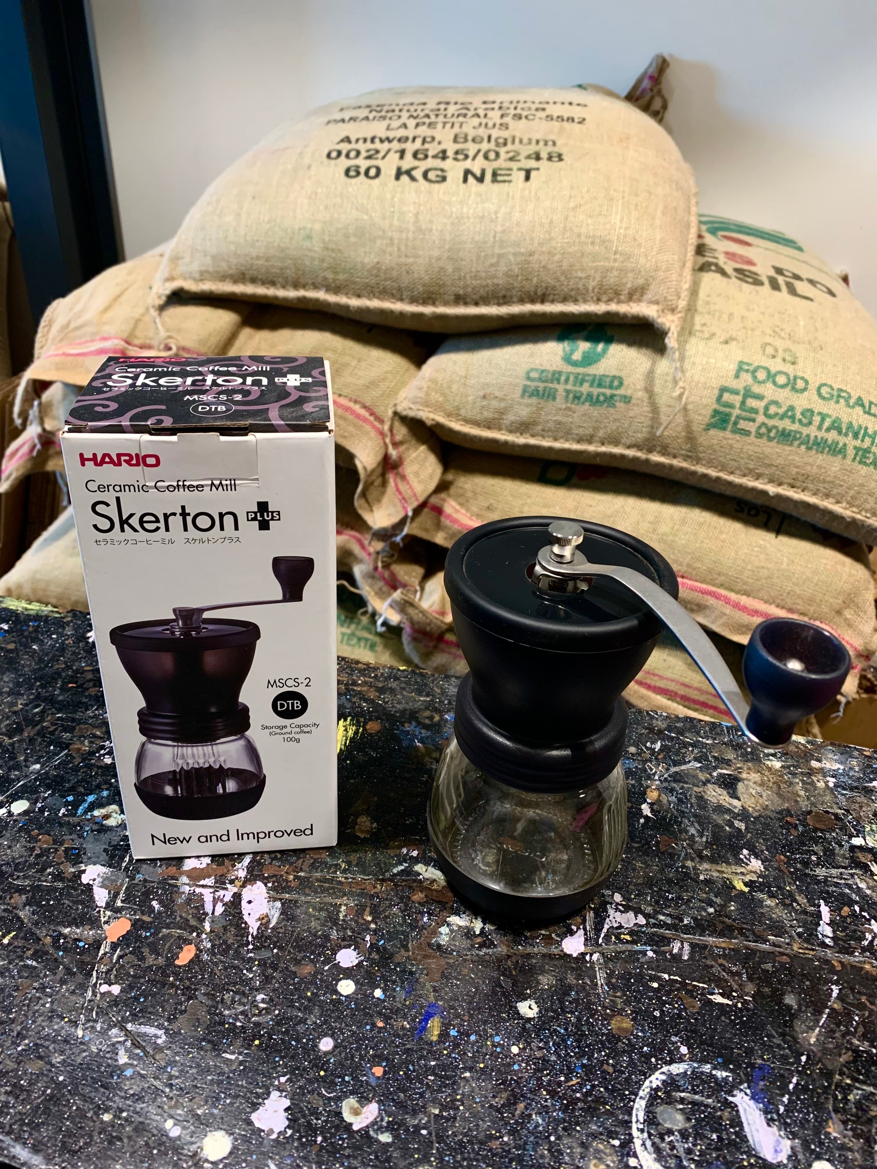 Manual Coffee Grinder 100g Skerton +