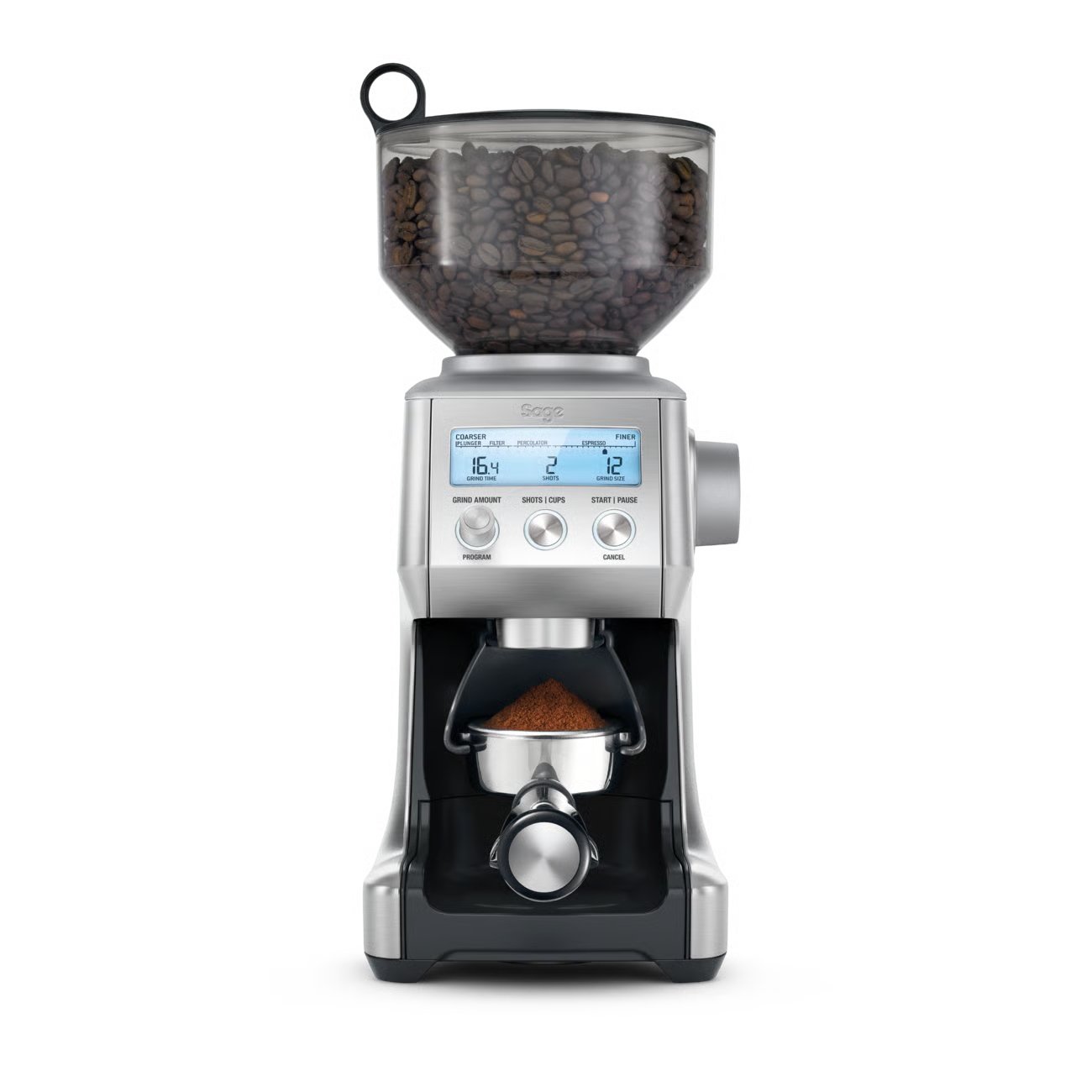 SAGE Broyeur à café Inox Brossé - Smart Grinder Pro